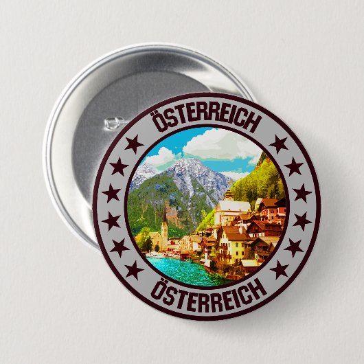 オーストリア 缶バッジ (正面&裏面)
