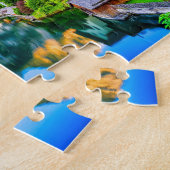 オーストリア,美しいハルスタット ジグソーパズル (側面)