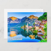 オーストリア,美しいハルスタット ポストカード (正面/裏面)