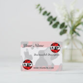 オーストリア#1 名刺 (スタンド正面)