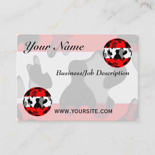 オーストリア#1 名刺 (正面)