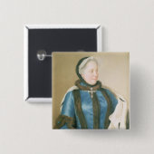 オーストリア、c.1770の皇后マリアTheresa 缶バッジ (正面&裏面)