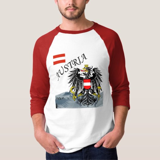 オーストリア- Osterreich Tシャツ (正面)