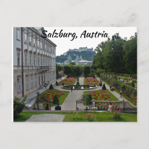 オーストリア、Salzburg ポストカード