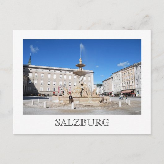 オーストリア、Salzburg ポストカード (正面)