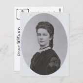 オーストリア- Sissi - Sisi 1870年の皇后Elisabeth ポストカード (正面/裏面)