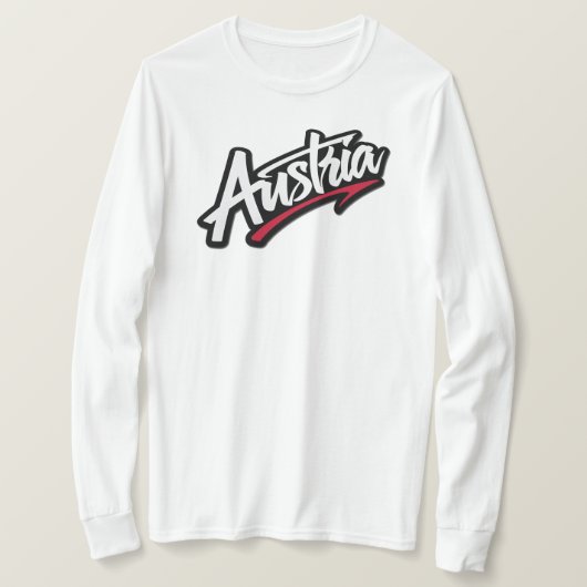 オーストリア Tシャツ (デザイン正面)
