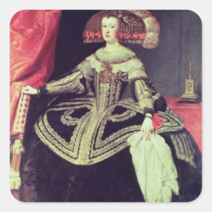 オーストリアc.1653のマリアナ女王 スクエアシール