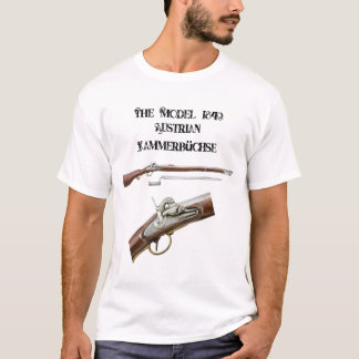 オーストリアM1849 Kammerbüchse ライフルマスケット銃 南北戦争 Tシャツ