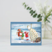 オーストリアSt. Nicolas & Childrenニースヴィンテージ、コピー ポストカード (スタンド正面)