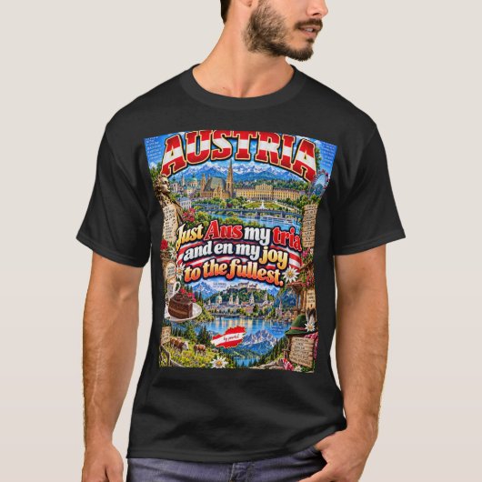オーストリアTシャツ Tシャツ (正面)