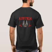 オーストリアX Tシャツ (裏面)
