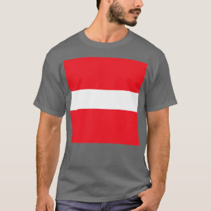 オーストリシンプルア国旗 Tシャツ
