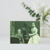 オーストリ王室のアRUDOLFとGISELAの子ども#015H ポストカード (スタンド正面)