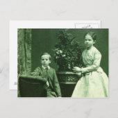 オーストリ王室のアRUDOLFとGISELAの子ども#015H ポストカード (正面/裏面)