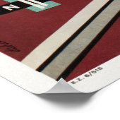 オースト – 西オランダヴィンテージ旅行ポスター ポスター (角)