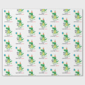 オースナップキュートアリゲーターインスワンプ子供の誕生日 ラッピングペーパー (フラット)