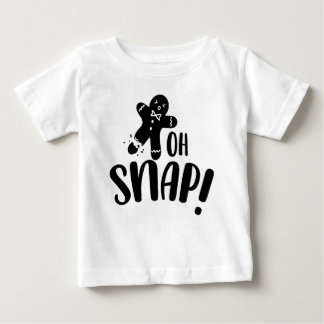 オースナップジンジャーブレッドクッキー ベビーTシャツ