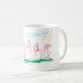 オースフルグ コーヒーマグカップ (正面右)