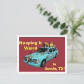 「オース保ンに風変わりある」 ポストカード (スタンド正面)