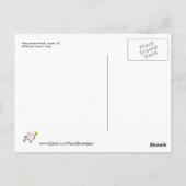 オース保ン風変わり、テキサス州オースティン ポストカード (裏面)