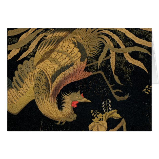 オーズリー神話のホウオウ:1884年 日本の鳳凰 (正面横)
