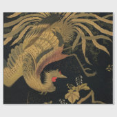 オーズリー 神話のホウオウ 鳥: 1884年 日本の鳳凰 ラッピングペーパー (フラット)