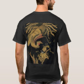 オーズリー 神話のホウオウ 鳥: 1884年 日本の鳳凰 Tシャツ (裏面)