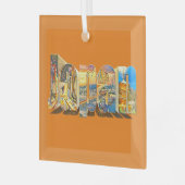 オーセンティックジャパンレトロヴィンテージスタイル ガラスオーナメント (正面左)