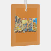 オーセンティックジャパンレトロヴィンテージスタイル ガラスオーナメント (正面右)