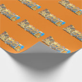 オーセンティックジャパンレトロヴィンテージスタイル ラッピングペーパー (角)