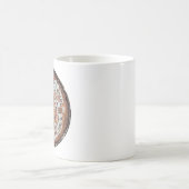 オーセンティックニューオーリンズウォーターメーターカバーマグ コーヒーマグカップ (中央)