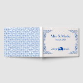 オーセンティックヴィンテージ結婚アールデコズゲストブック ゲストブック (全面)