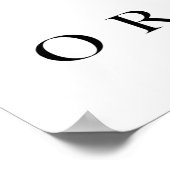 オーセンティック50誕生日 ポスター (角)