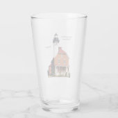 オーセーブルポイントライトハウスガラス タンブラーグラス (裏面)