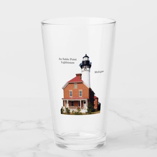 オーセーブルポイントライトハウスガラス タンブラーグラス (正面)