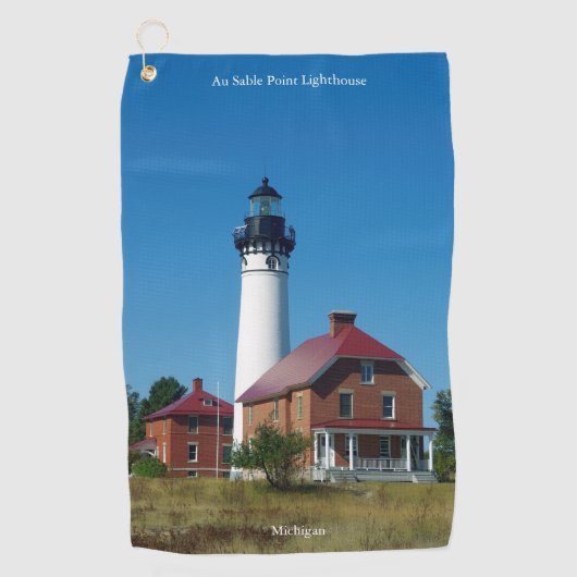 オーセーブルポイントライトハウスゴルフタオル ゴルフタオル (正面)