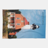 オーセーブルポイントライトハウス キッチンタオル (横)