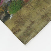 オーセーブルポイントライトハウス フリースブランケット (角)