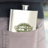 オーセーブルリバーミシガンカヤック フラスク (インサイチュ)