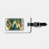 オーセーブルリバーミシガンカラー ラゲッジタグ (正面横)