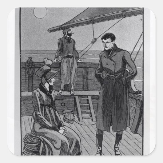 オーソとネビル恋しく思の会合 スクエアシール (正面)