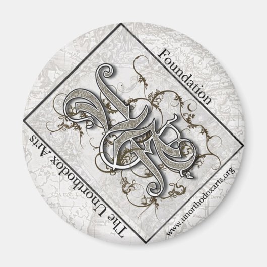 オーソドックスでないアーツマグネット#2。 マグネット (正面)