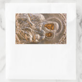 オーソドックスのアイコン 長方形シール (バッグ)