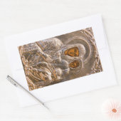 オーソドックスのアイコン 長方形シール (封筒)