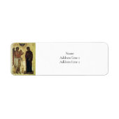 オーソドックスのキリスト教ビザンチンのアイコンを宣言 ラベル (正面)