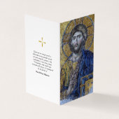 オーソドックスのキリスト教写真記念碑 名刺 (外部)