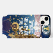 オーソドックスのクリスマス。リッチな装飾 Case-Mate iPhoneケース (裏面 (横))