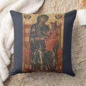 オーソドックスのLマドンナとLカトリック教会 クッション (ブランケット)