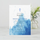 オーソドックス水洗礼法顔 招待状 (スタンド正面)